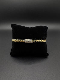 14K Ankle Bracelets Cuban And Choker Style Yellow Gold